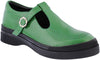 Adesso A7015 Leigh Ladies Emerald Green Patent Leather T-bar Shoes