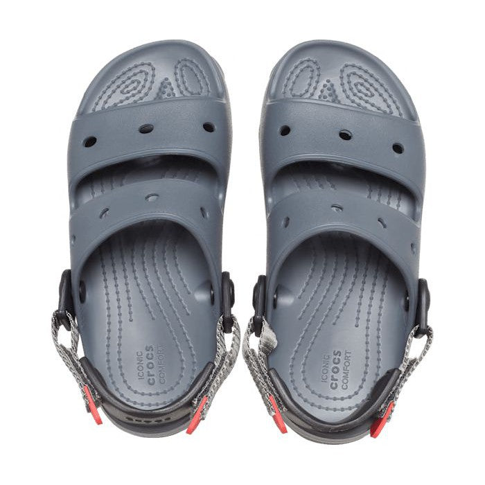 Crocs Classic All Terrain K 207707-0DA Kids Slate Grey Sandals-elevate your sole