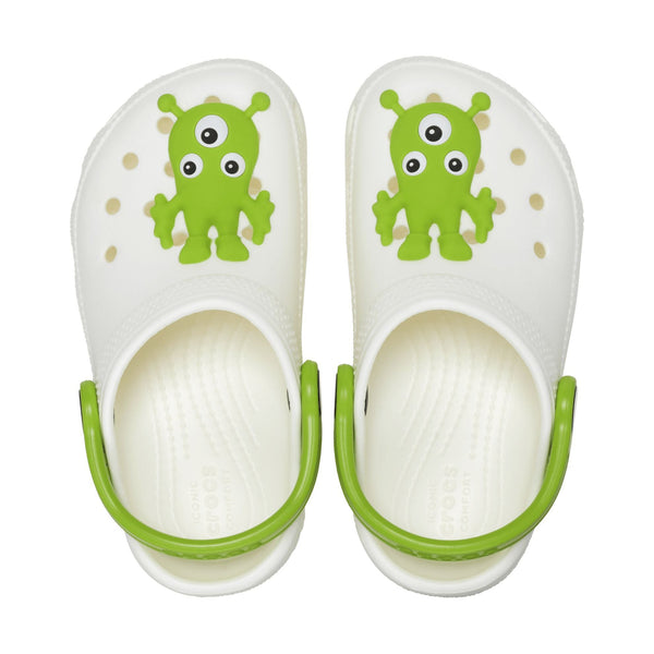 Crocs Classic Glow Alien Toddler 208653-90H Kids Multi Clogs-elevate your sole