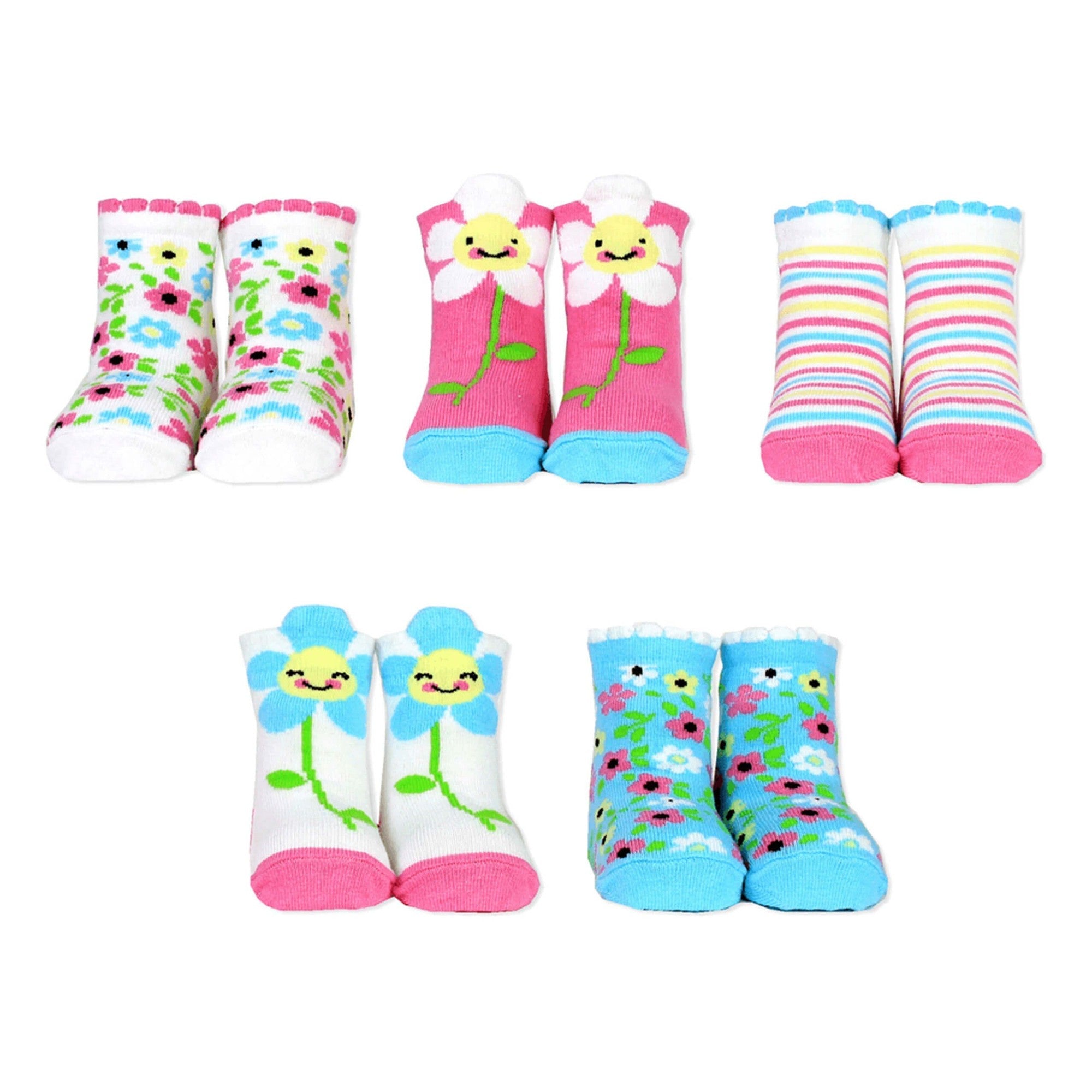 Cucamelon Daisy Socks Box-elevate your sole