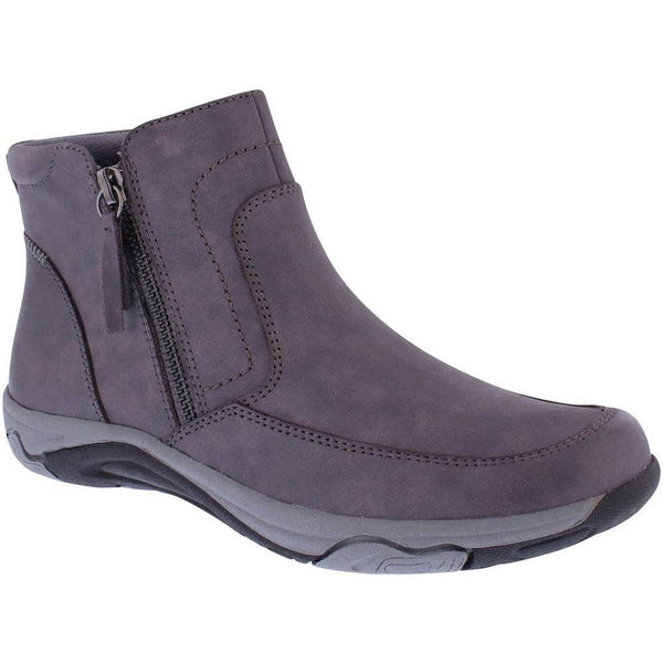 Free Spirit 41232 - Veda Ladies Grey Leather Water Resistant Twin Zip Ankle Boots-elevate your sole