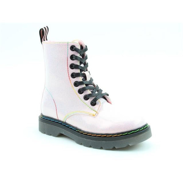 Glitter steel toe boots on sale