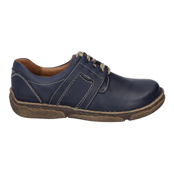 Josef Seibel 85144 Neele 44 Ladies Ocean Navy Leather Arch Support Lace Up Shoes-elevate your sole