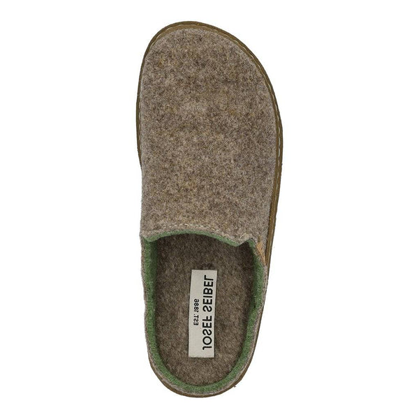 Josef Seibel Carmaux 01 Ladies Brown Slip In Textile Slippers-elevate your sole