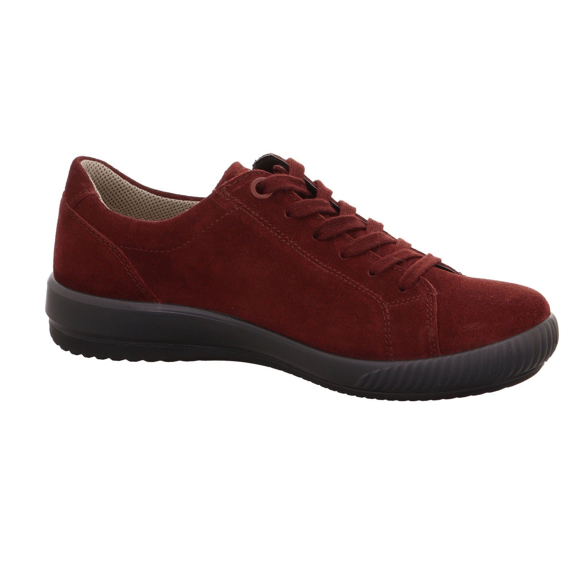 Legero 2-000219-5910 Tanaro 5.0 Red Waterproof Suede Zip & Lace Shoes-elevate your sole