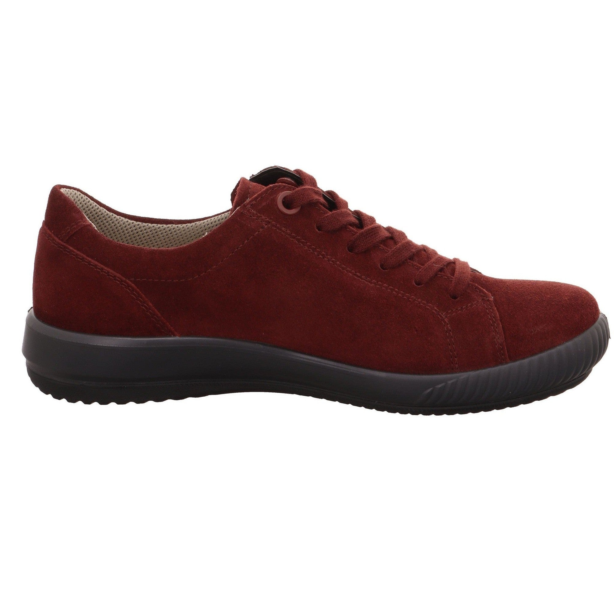 Legero 2-000219-5910 Tanaro 5.0 Red Waterproof Suede Zip & Lace Shoes-elevate your sole