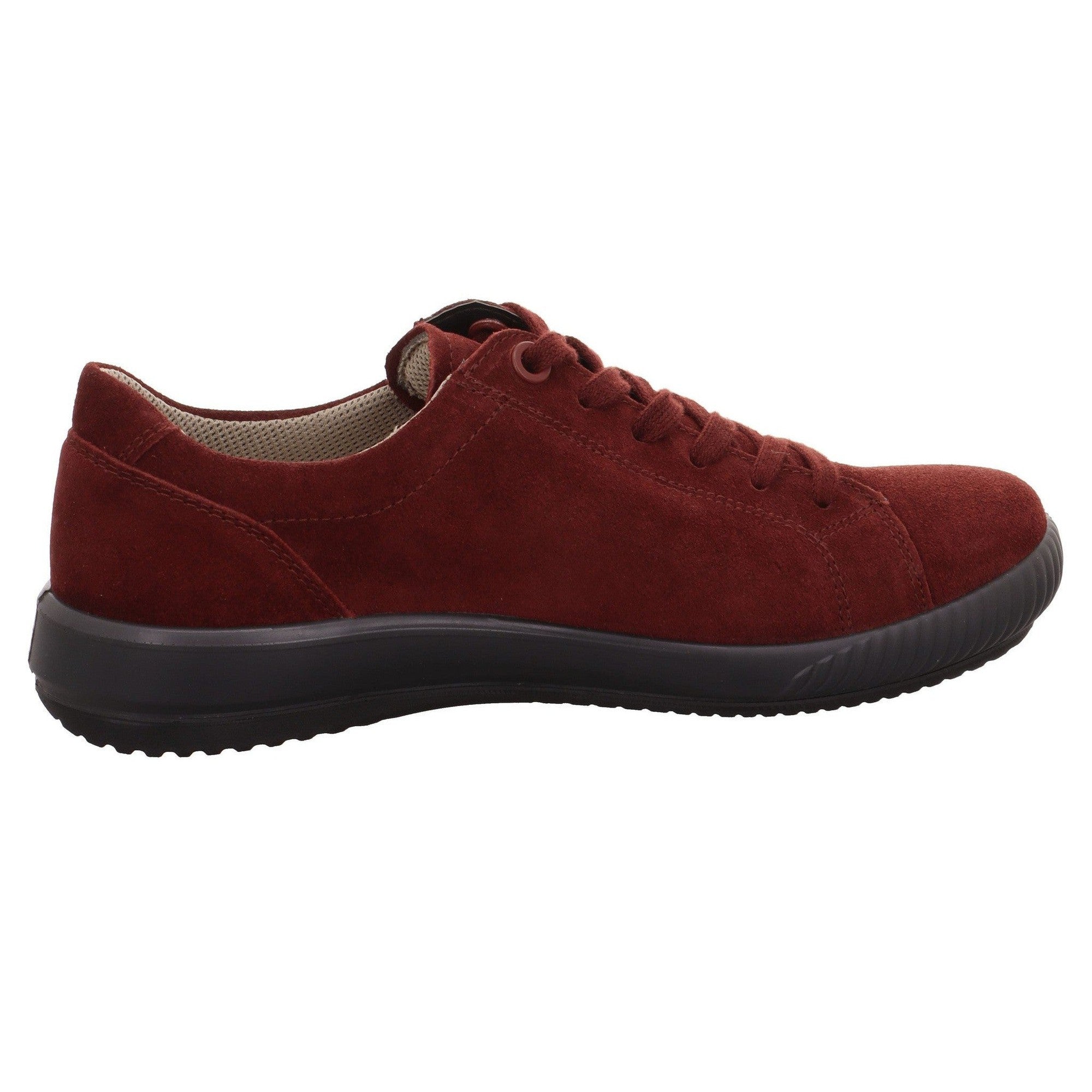 Legero 2-000219-5910 Tanaro 5.0 Red Waterproof Suede Zip & Lace Shoes-elevate your sole