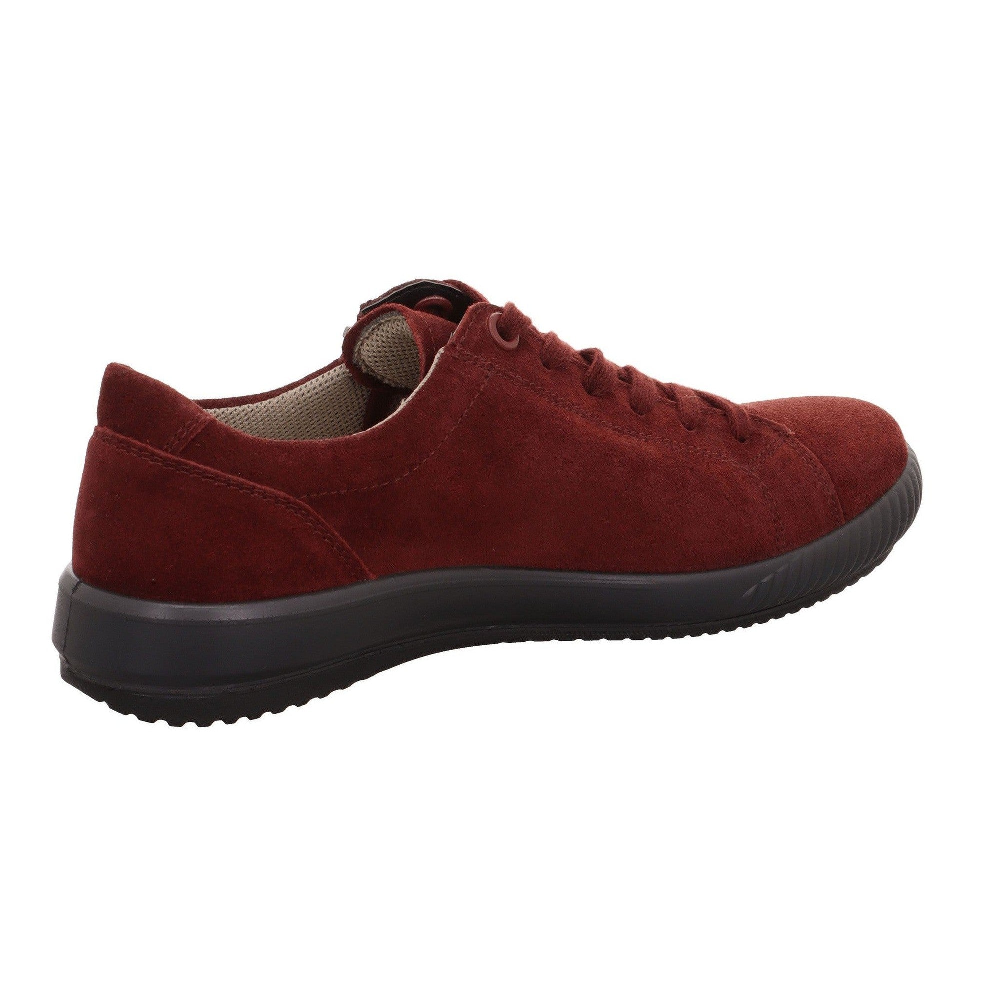 Legero 2-000219-5910 Tanaro 5.0 Red Waterproof Suede Zip & Lace Shoes-elevate your sole