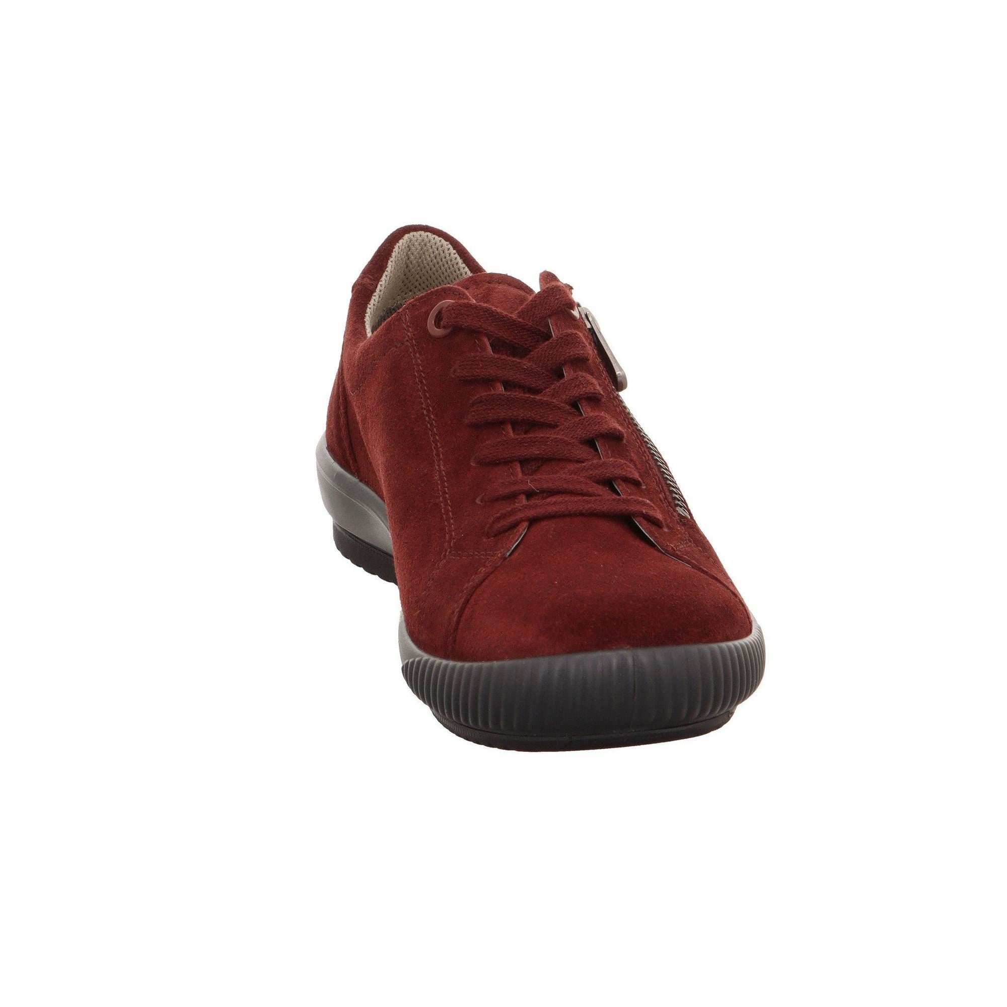 Legero 2-000219-5910 Tanaro 5.0 Red Waterproof Suede Zip & Lace Shoes-elevate your sole