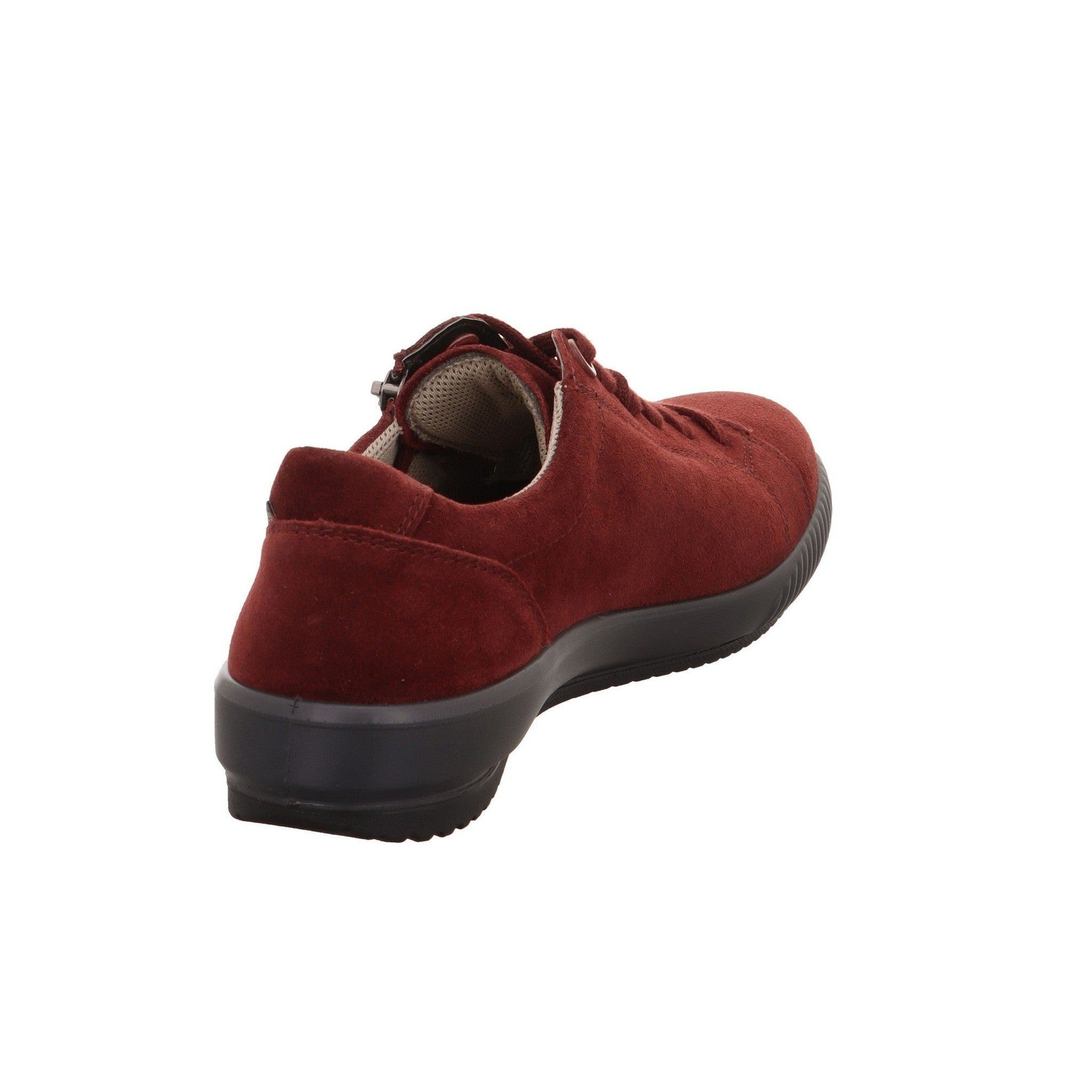 Legero 2-000219-5910 Tanaro 5.0 Red Waterproof Suede Zip & Lace Shoes-elevate your sole