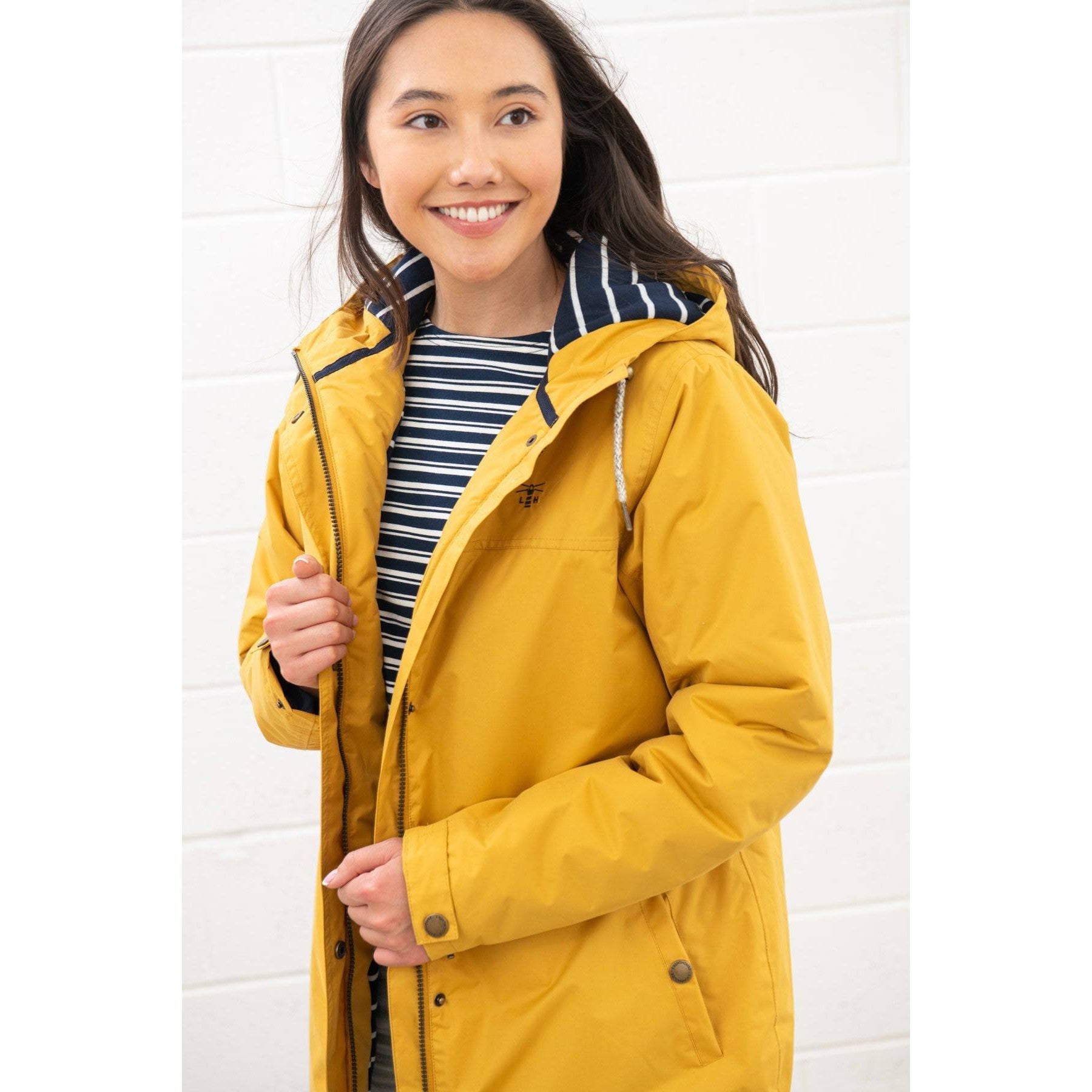 Lighthouse Eva Antique Gold Ladies Padded Waterproof Coat-elevate your sole