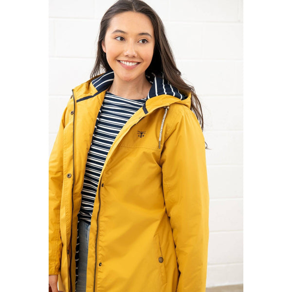 Lighthouse Eva Antique Gold Ladies Padded Waterproof Coat-elevate your sole