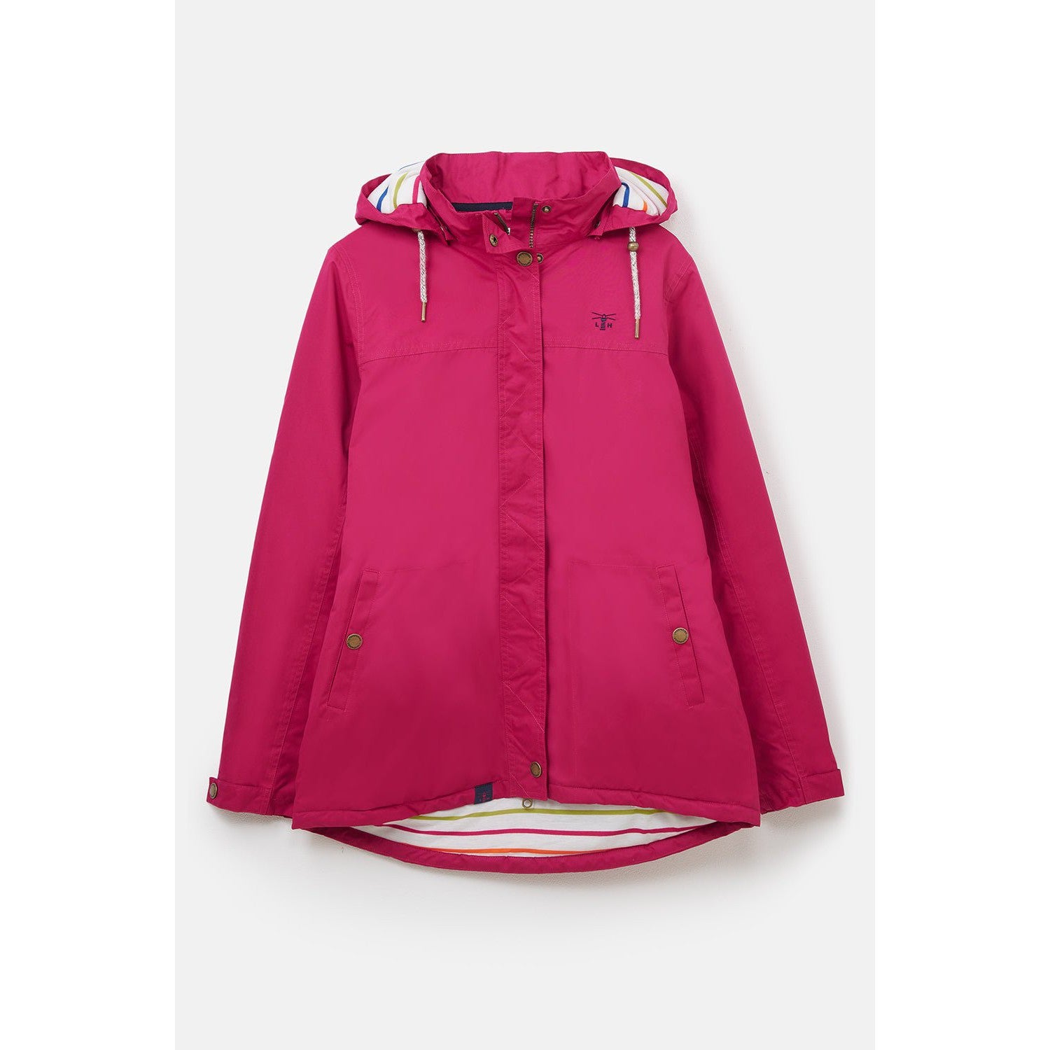 Lighthouse Eva Claret Ladies Padded Waterproof Coat-elevate your sole