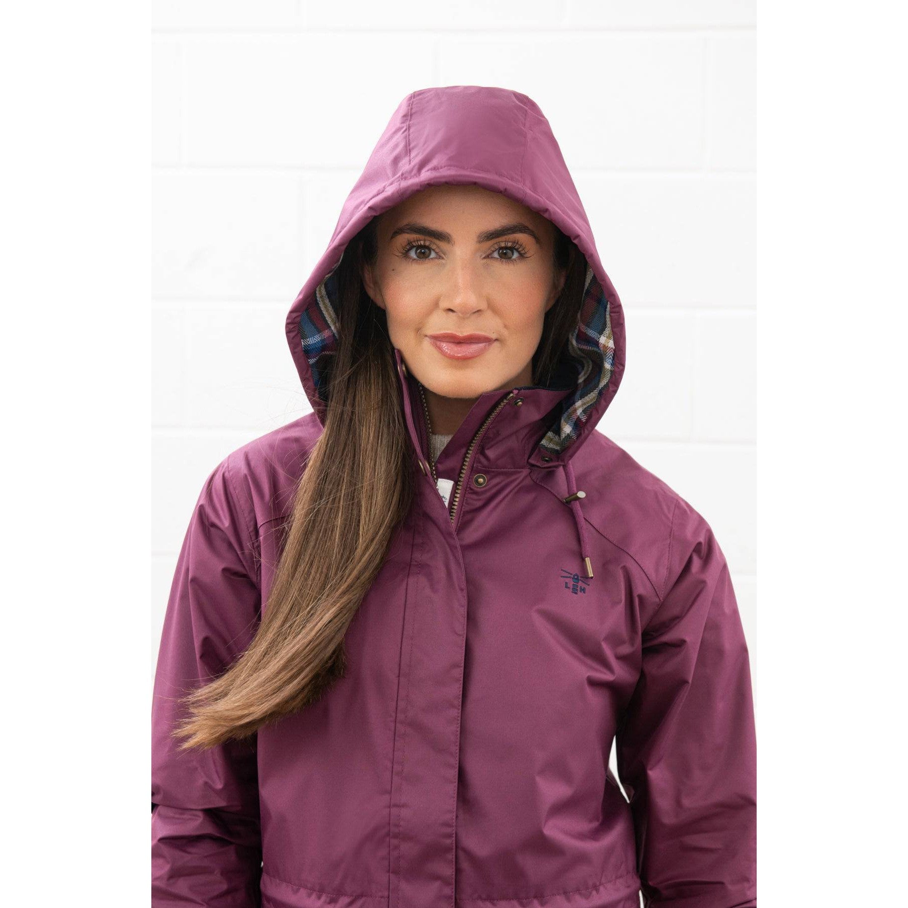 Lighthouse Kendal Plum Ladies Waterproof Coat-elevate your sole