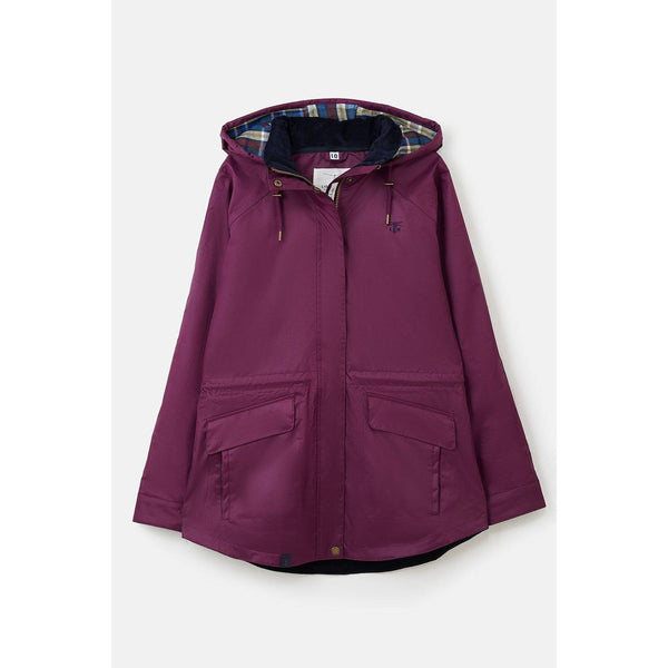 Lighthouse Kendal Plum Ladies Waterproof Coat-elevate your sole