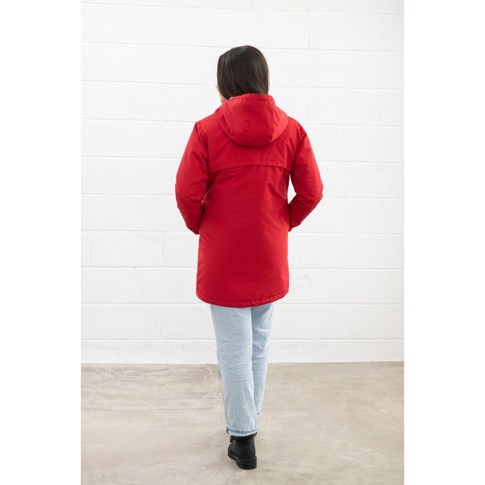 Lighthouse Scarlet Ladies Waterproof Coat Red-elevate your sole