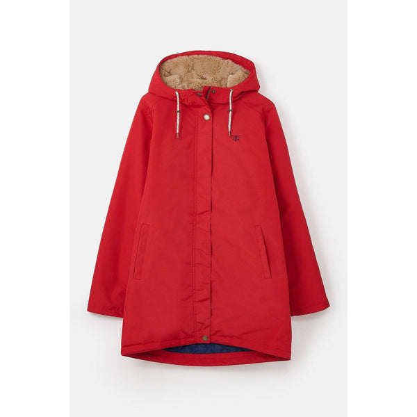 Lighthouse Scarlet Ladies Waterproof Coat Red-elevate your sole