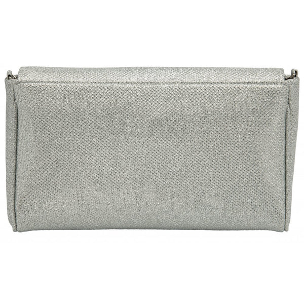 Lotus Denise Silver Clutch Bag-elevate your sole