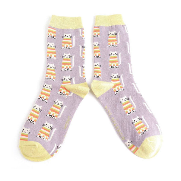 Miss Sparrow Cosy Kitties Socks-elevate your sole