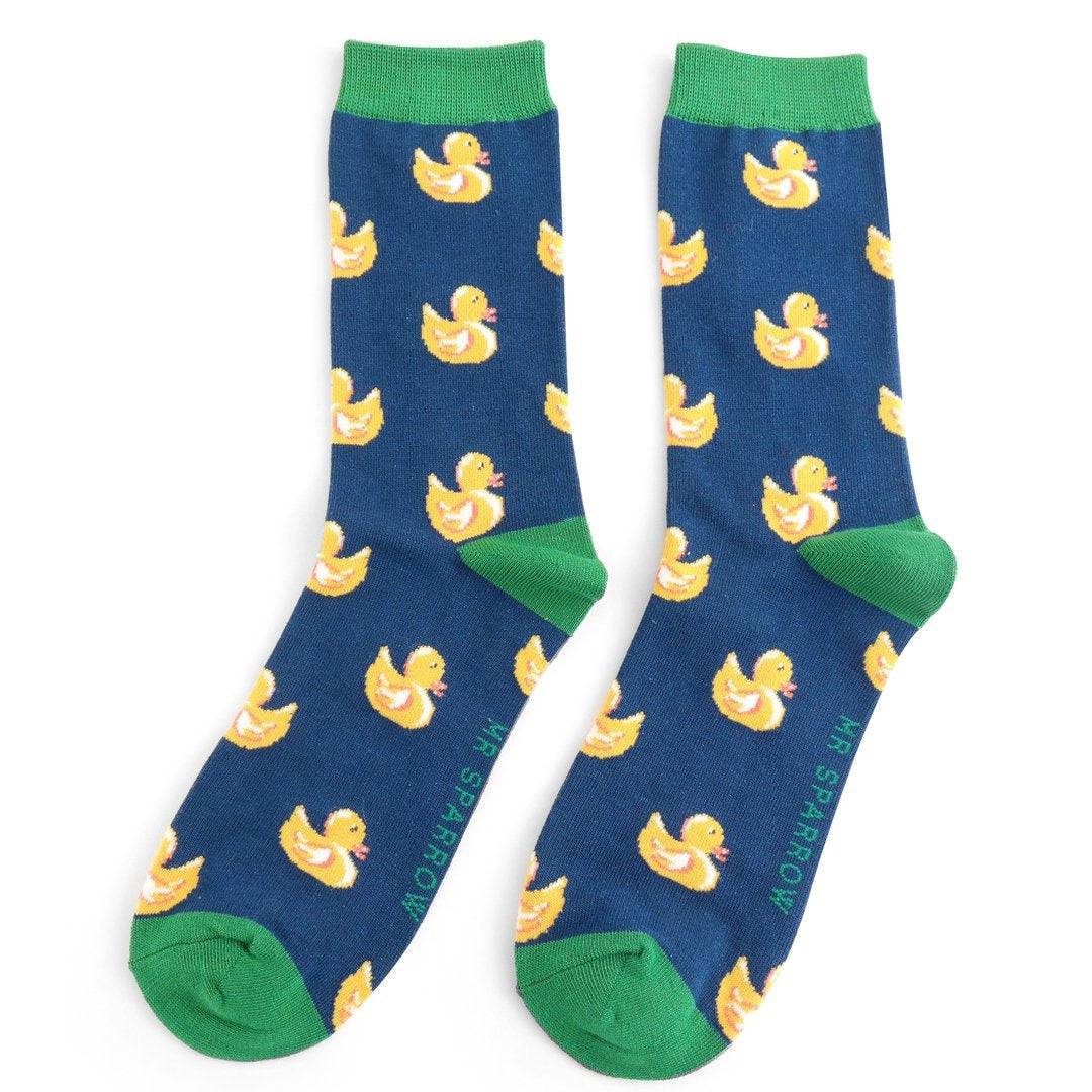 Mr Sparrow Rubber Ducks Socks-elevate your sole