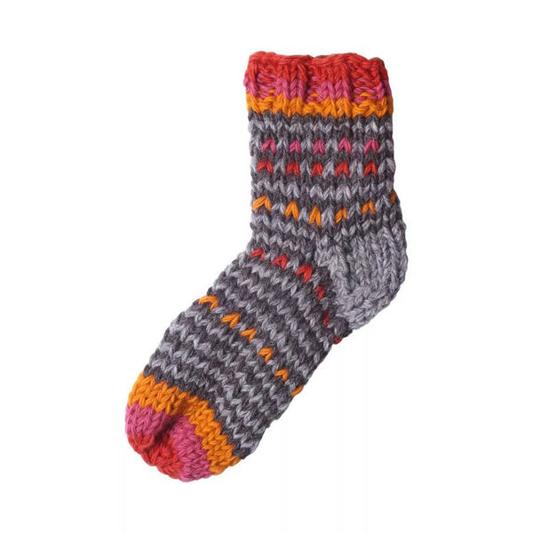 Pachamama Arica Sofa Bark/Earth Socks-elevate your sole