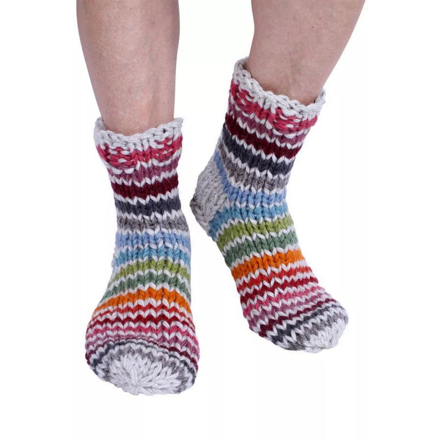 Pachamama Hoxton Stripe Sofa Socks-elevate your sole