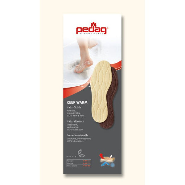 Pedag Keep Warm Insoles-elevate your sole