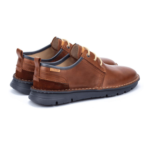 Pikolinos Rivas M3T-4232C1 Mens Cuero Brown Leather Lace Up Shoes-elevate your sole