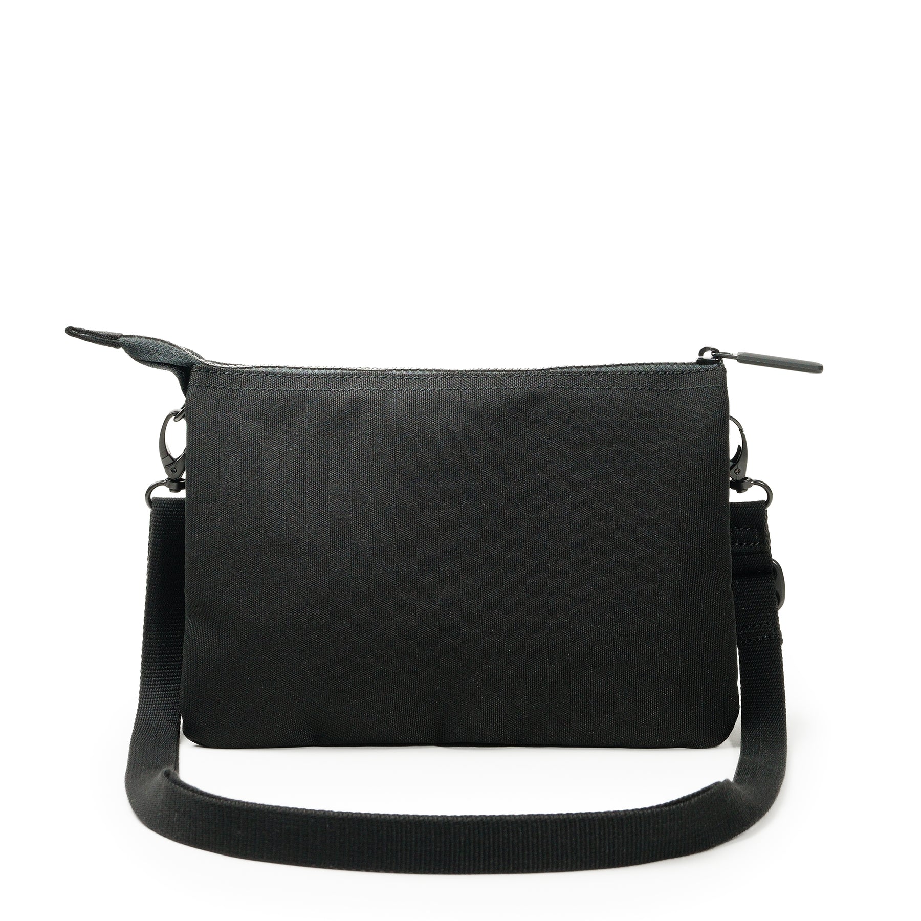 Roka All Black Carnaby Crossbody XL Recycled Canvas-elevate your sole