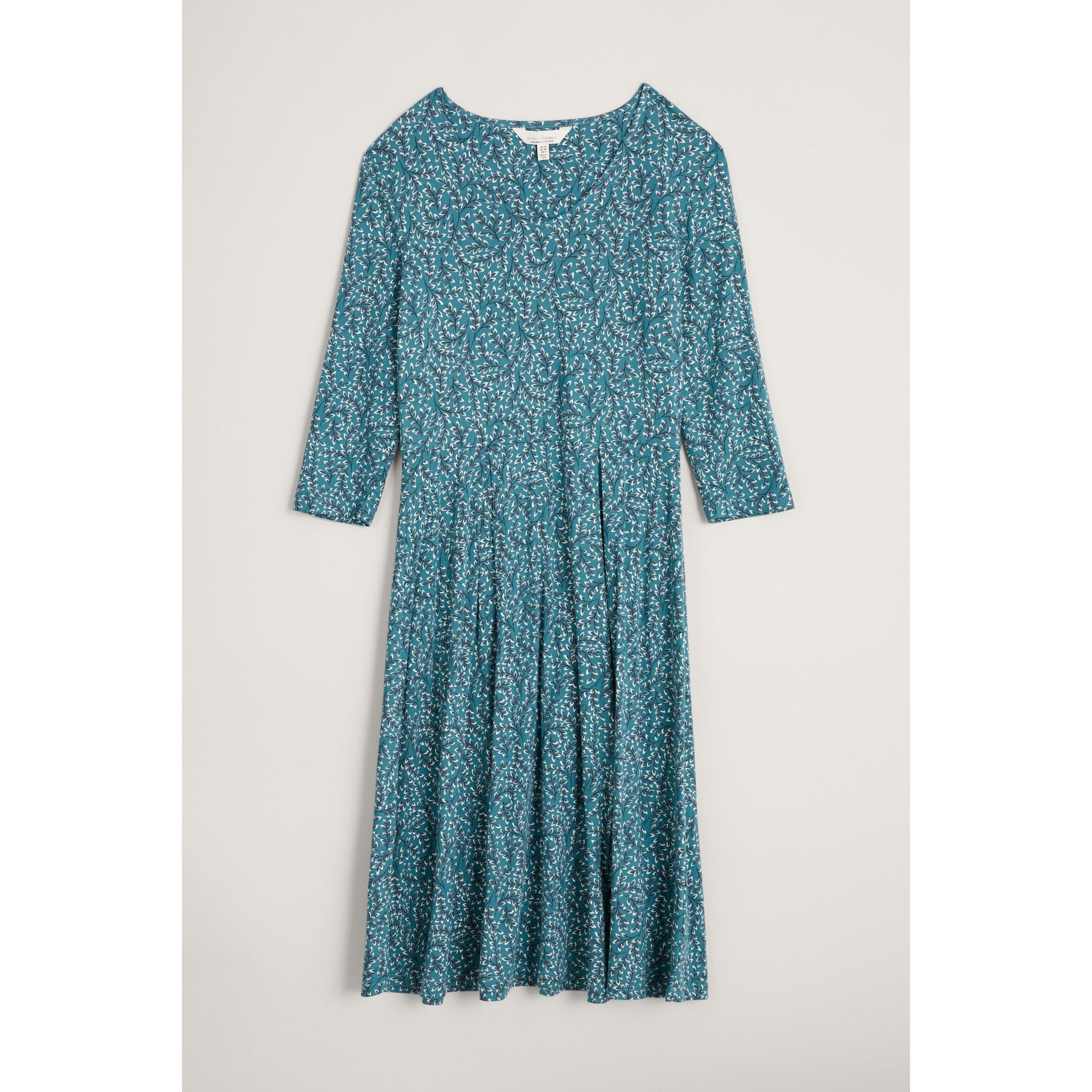 Seasalt 3/4 Pier View Dress Leaf Sprig Wreakage-elevate your sole