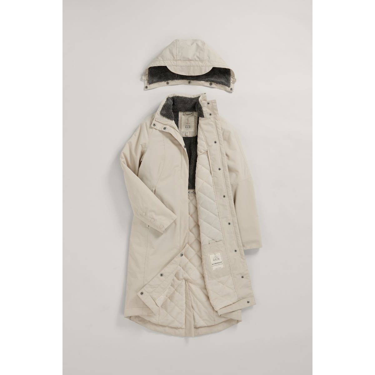 Seasalt Janelle Waterproof Raincoat Aran-elevate your sole