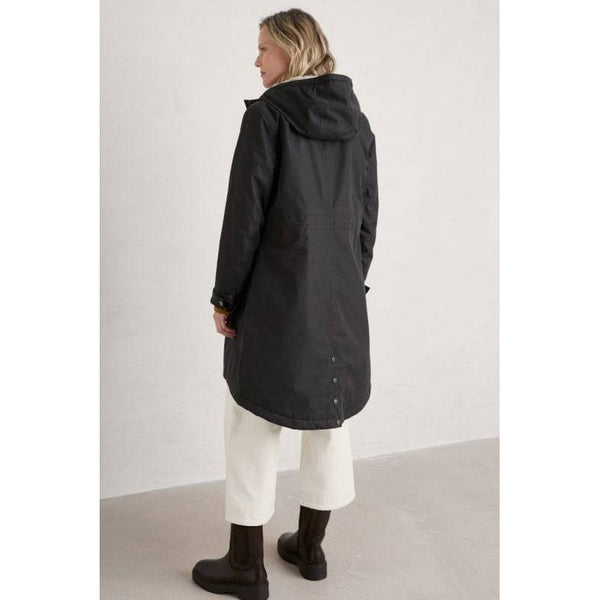 Seasalt Plant Hunter 2 Onyx Ladies Waterproof Coat-elevate your sole