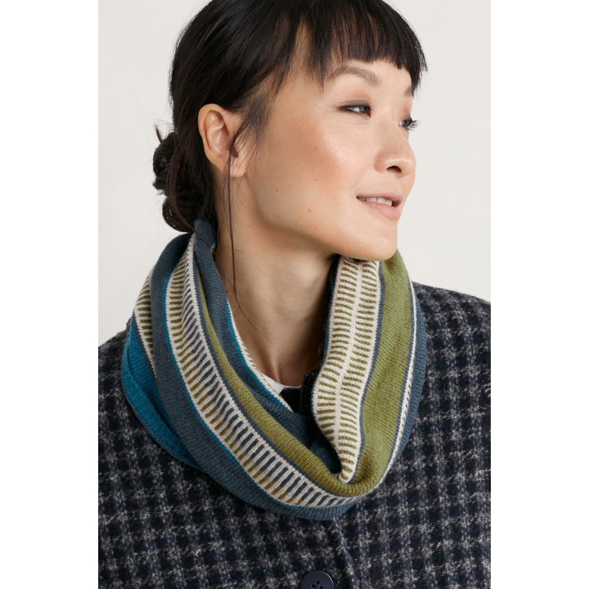 Seasalt Touchstone Snood Ladock Deep Teal-elevate your sole