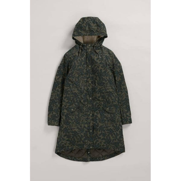 Seasalt plant Hunter 2 Fig Tree Lino Highland Ladies Waterproof Coat-elevate your sole