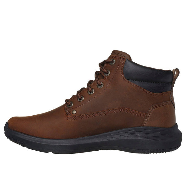 Skechers wide fit mens boots on sale