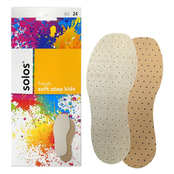 Solos Fresh Soft Step Kids Insole-elevate your sole