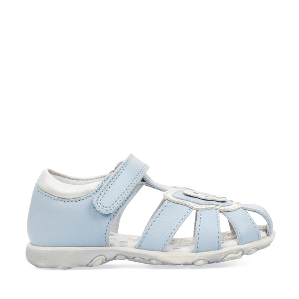 Start-Rite Charm 5192_2 Girls Pale Blue Leather Sandals - elevate your sole