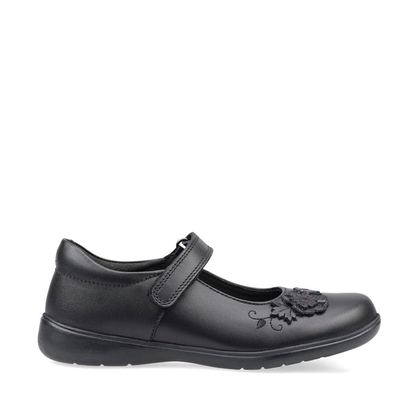 Start-Rite Wish 2800_7 Girls Black Leather Mary Jane School Shoes-elevate your sole