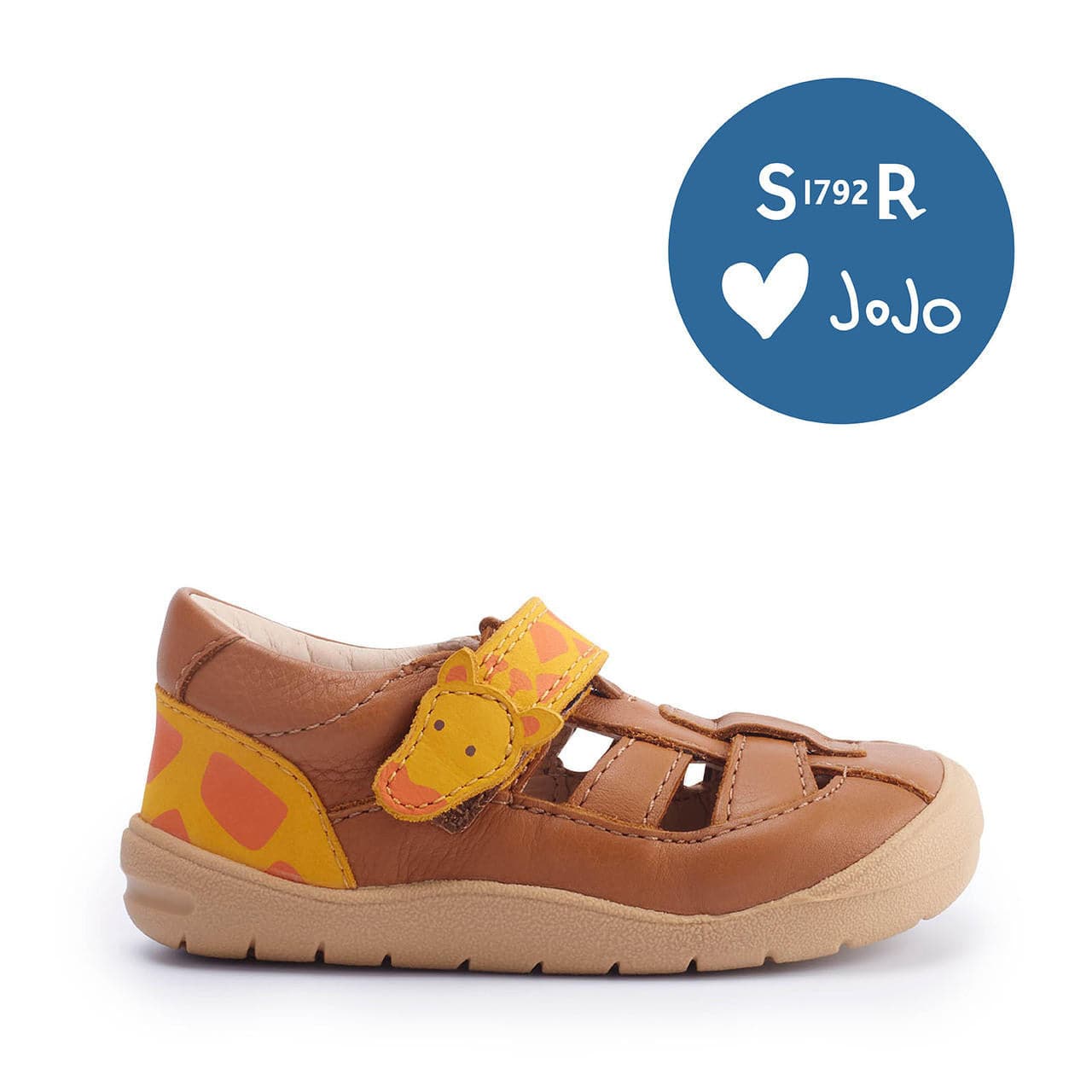 StartRite Bestie 0812_0 Boys Tan Leather Touch Fastening Sandals-elevate your sole