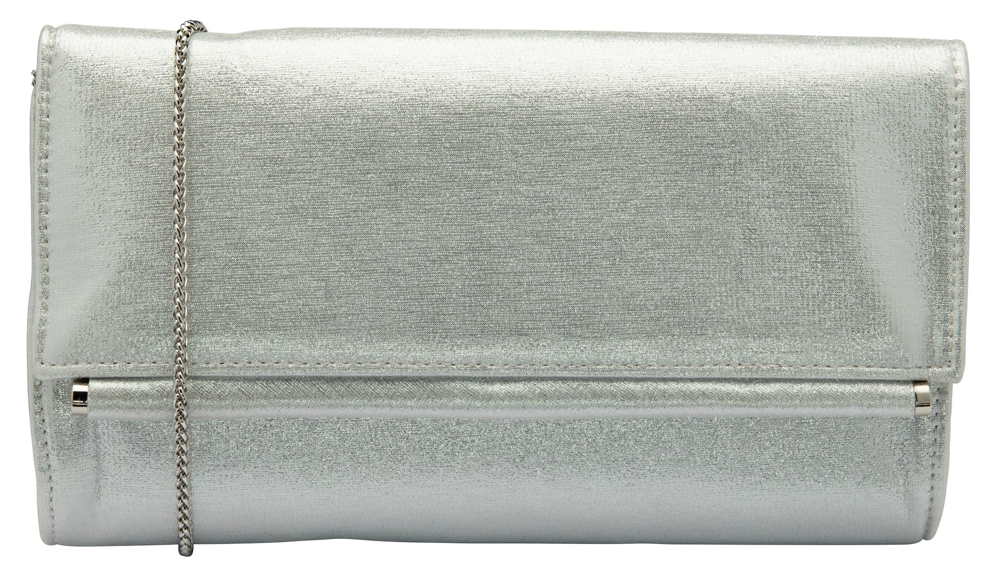 Lotus Thelma Silver Clutch Bag