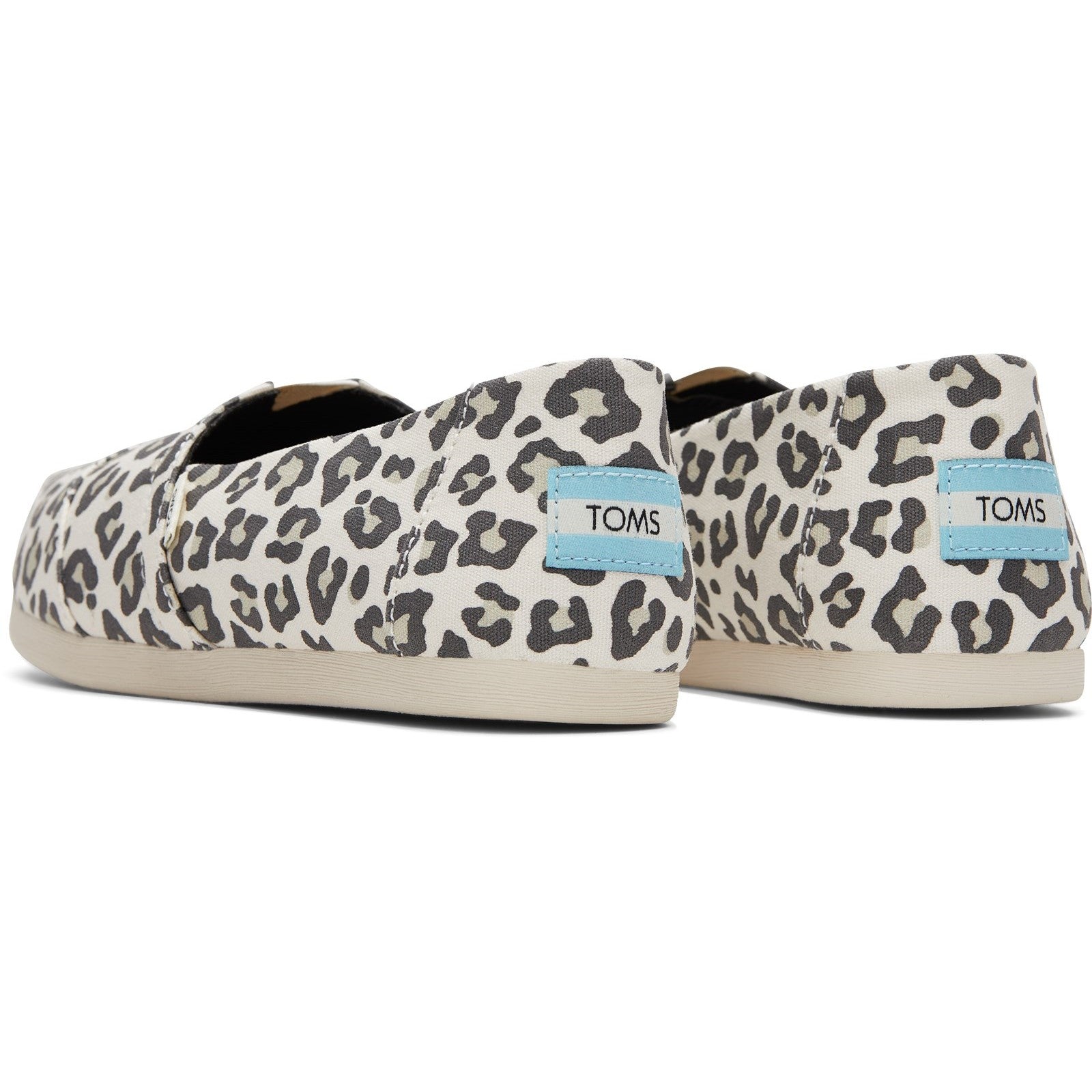 Toms Alpargata 10017747 Ladies Snow Leopard Textile Vegan Slip On Shoes-elevate your sole