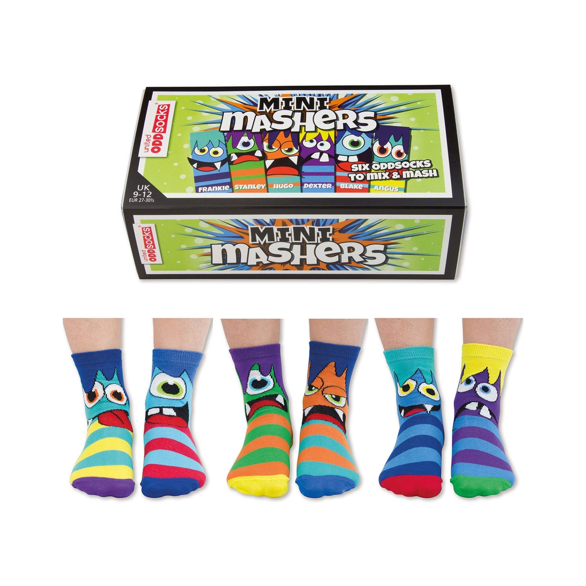 United Odd Socks Mini Mashers Socks Box-elevate your sole