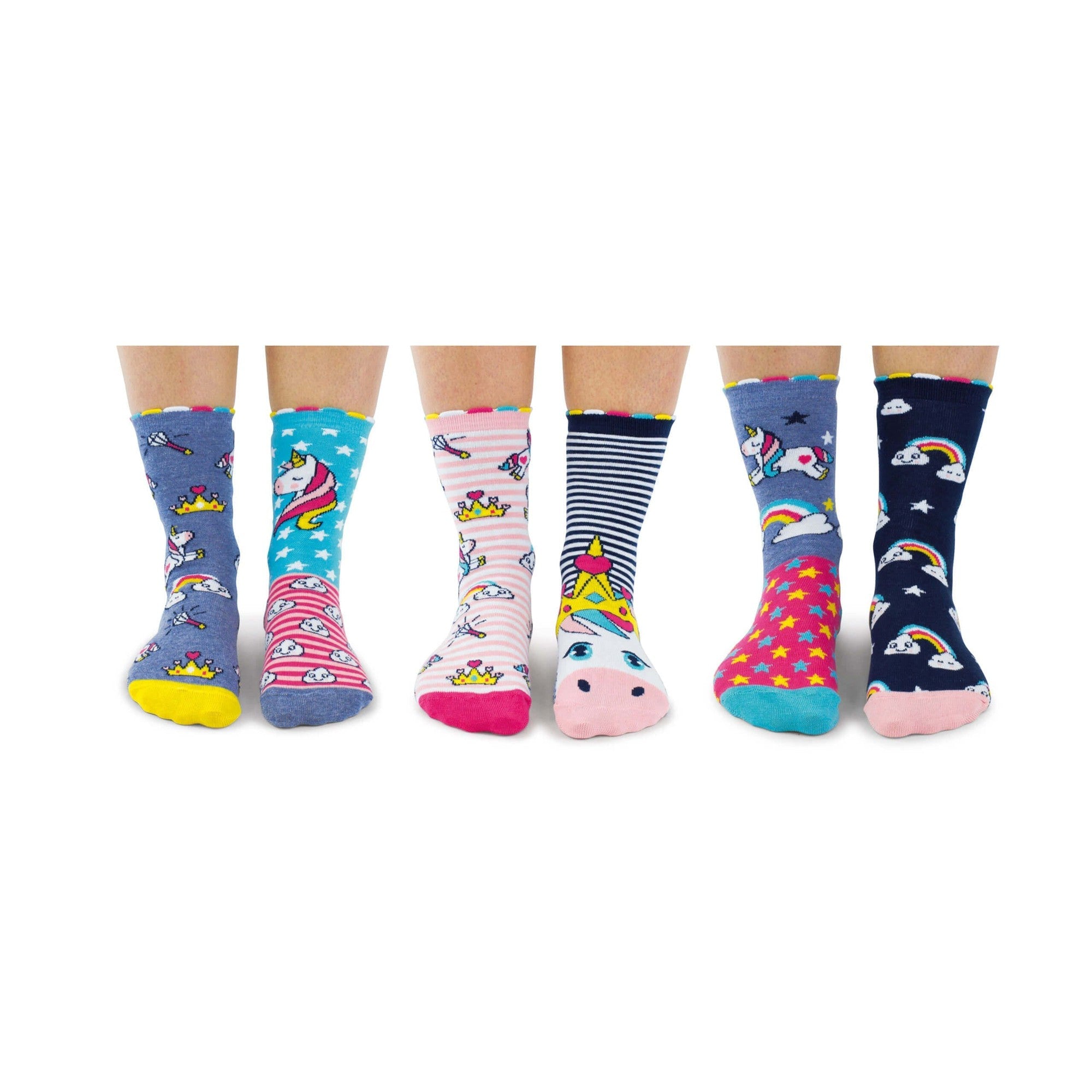 United Odd Socks Unicorn Daze Socks Box-elevate your sole