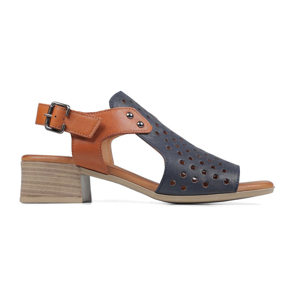 Van Dal Wren Navy Combi Sandals-elevate your sole