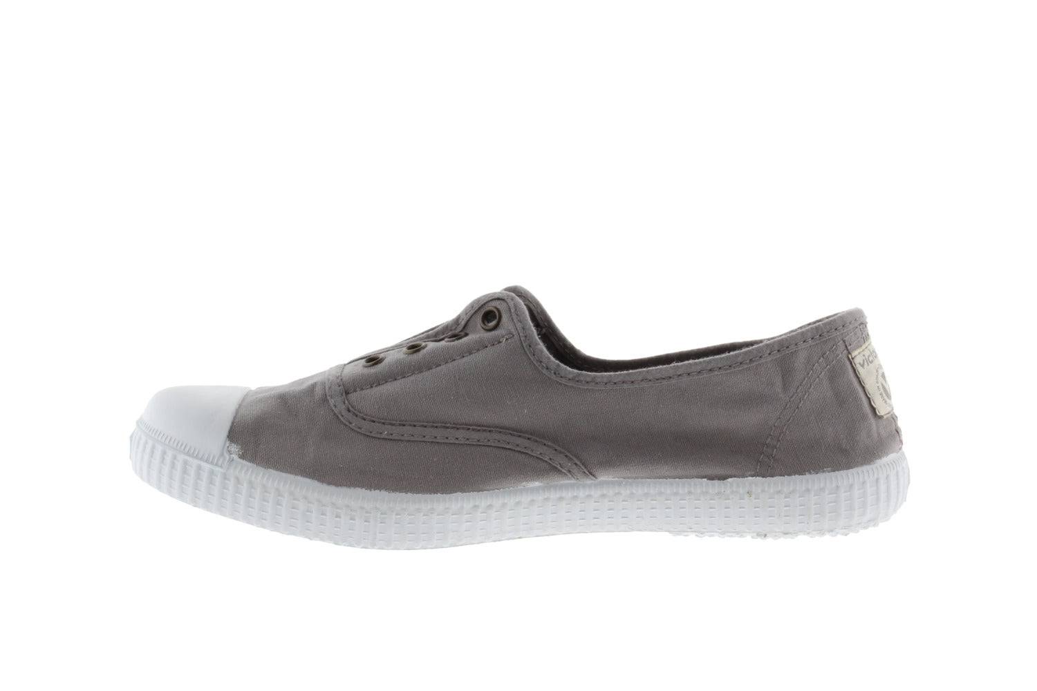 Victoria 1915 Inglesa 106623 Ladies Spanish Grey Textile Slip On Shoes-elevate your sole