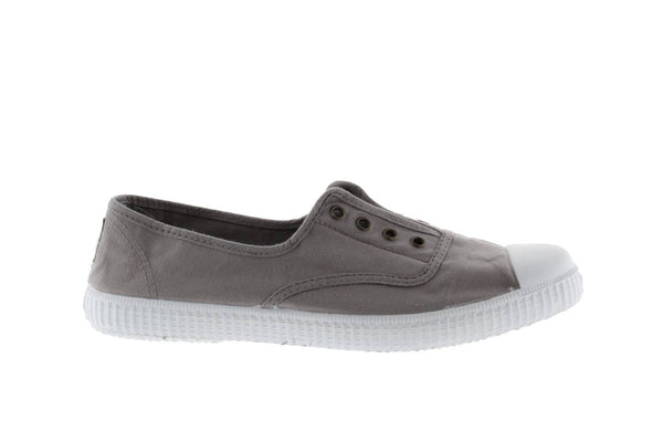 Victoria 1915 Inglesa 106623 Ladies Spanish Grey Textile Slip On Shoes-elevate your sole