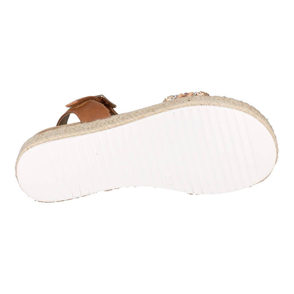 Westland 592005 Madison 05 Ladies Camel Combi Vegan Buckle Sandals-elevate your sole