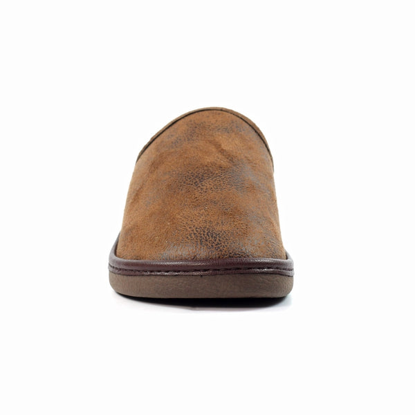 Lazy Dogz KMD100BR Mens Glen II Brown Slipper