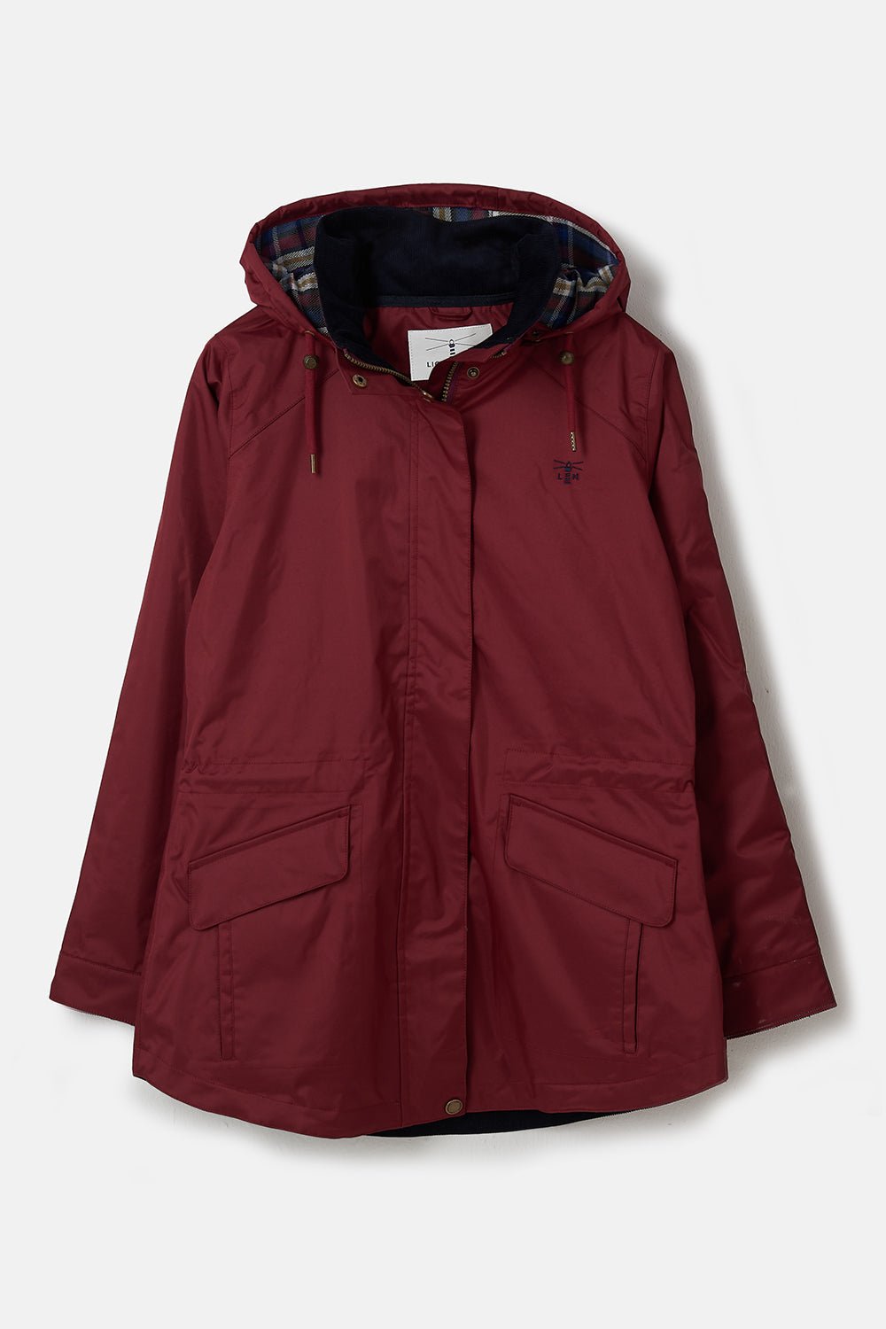 Lighthouse Kendal Berry Red Ladies Waterproof Coat