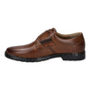 Josef Seibel Alastair 16 Mens Cognac Leather Wide Fit Touch Fastening Shoes